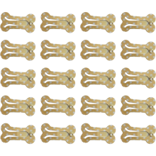 Acessórios para pelos de animais de estimação, presilhas em formato de osso para seus amados pets, design elegante em cores sortidas, tamanho