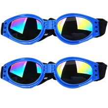 Pet Dog Sunglasses For Active Lifestyles, UV Protection And Foldable Design With High Elasticity Elastic Band, For Small To Medium Pets