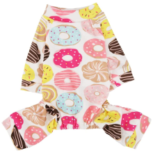 Pitseámaí Peataí do Mhadraí Cupán Tae, Cait & Piscín, Onesies Madraí Gleoite Éadaí Boga Leaisteacha Coileáin Fabraic In-análaithe do