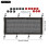 (30x70cm) Socket Network Pocket Under Desk Cable Management Net Storage Net Under Table Cord Management Mesh Organizer Flexible Wire Hider 1