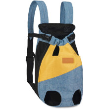 Pet Mesh Breathable Travel Companion, Portable Pet Backpack For Small Medium Animals, Tear Resistant Material Ensures Durability, Comfortable Padding