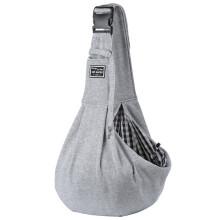 Pet Companion: Reversible Design Dog Carrier Sling With Dual Safety Device, Suitable For Year-Round Use, Soft Breathable Fabric For Your Loved Ones