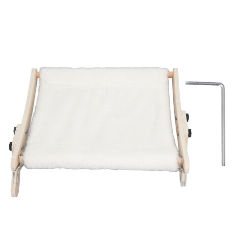 Υπερυψωμένο κρεβάτι κατοικίδιου για γάτες, κουρνιαχτό παραθύρου, σχέδιο αιώρας
