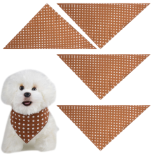 Pet Bandana, Reliable Material Breathable Durable Dyed Material, Adjustable Tightness Soft Touch Comfortable Feeling for Girl Dogs Boy Dogs Cats and O
