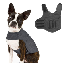 Hundeserenity-wikkel, beroligende vest for angstlindring, myk massasje, lett å bruke, pustende stoff for tordenvær, støyfobier, separasjonsangst