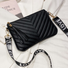 (black) New Exquisite And Sturdy Embroidered Clutch Bag, Fashionable And Versatile