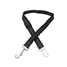 Dog Car Harness for Safe Travel, Heavy Duty Adjustable Lead with Elastic Buffer, Reflective Bungee Retractable Restraint for Dogs and Cats
