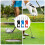 Golf Forks Foldable Golf Divot Tool Golfers Foldable Metal Green Tool with Sturdy Handle Perfect for Golf Player Training Aids 5