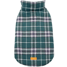 Reversible Dog Winter Coat, British Style Plaid Soft Snow Vest For Small Medium Large Dogs, Water Repellent Windproof Dog Jacket For Outdoor Activitie