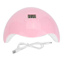 Séchoir à ongles à double source lumineuse pour une protection professionnelle, lampe à ongles gel effet salon de technologie avancée avec une