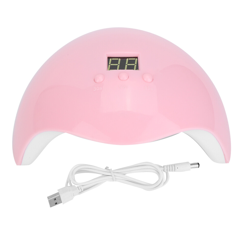 Light Dual Sources Nail Dryer For Professional Protection, Advanced Technology Salon Effect Gel Nail Lamp With 36W High Power And Magic Therapy