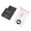 Hypoallergenic Cosmetic Grade Pigment Microblading String Pre-Inked Brow Mapping Thread Detoxifying Bamboo Charcoal Thin String Measuring Tool for 2