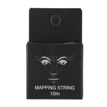 Hypoallergenic Cosmetic Grade Pigment Microblading String Pre-Inked Brow Mapping Thread Detoxifying Bamboo Charcoal Thin String Measuring Tool for
