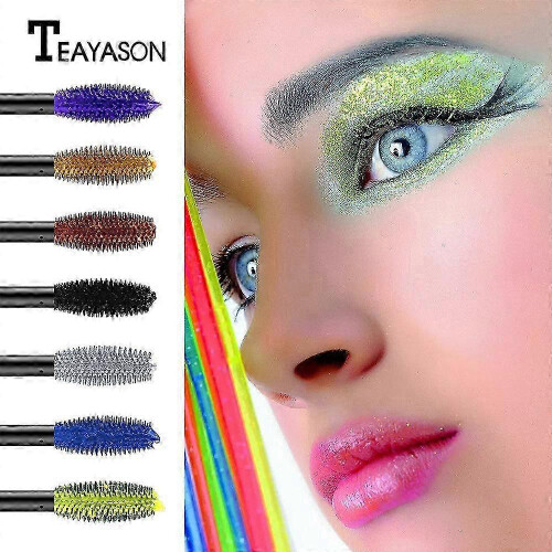 (Fluorescent Green) Copper Mascara Eyes Makeup Lengthening Waterproof Volumizing Curlin... 1
