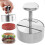 Burger Press Stainless Steel Burger Maker Hamburger Mold Perfect for Bbq Kitchen 1