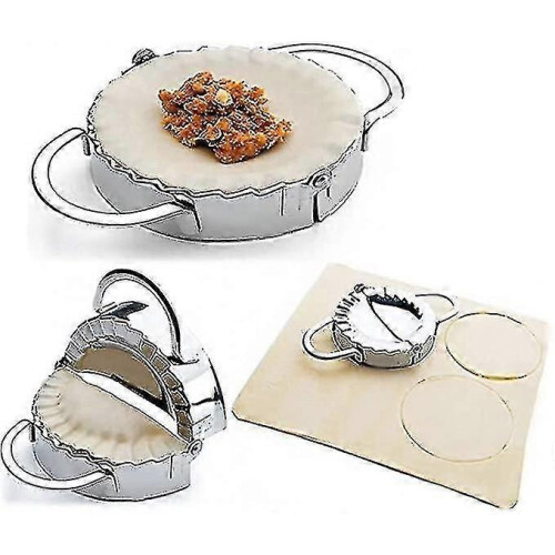 Dumpling Maker Stainless Steel Empanada Maker Press, Pastry Tools Ravioli Mold Kitchen Accessories(3' Dia) 1