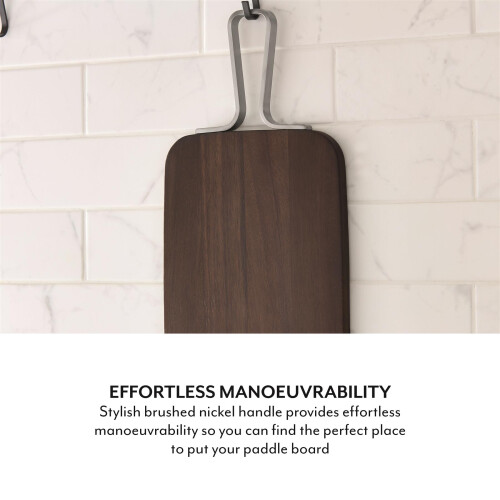 Sur La Table Core Rectangular Paddle Board, Serving Board, Walnut Colour SLT847107 2