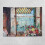 (0.7*1m, 12) Window View Tree Wall Hanging Tapestry Blanket Decor Bedspread Background Room 1
