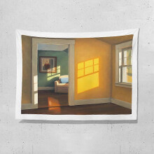 (1.5*2m, 8) Window View Tree Wall Hanging Tapestry Blanket Decor Bedspread Background Room