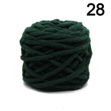 (28) Chunky Wool Yarn Soft Bulky Knitting Wool Roving Yarn Crochet Scarf Blanket DIY