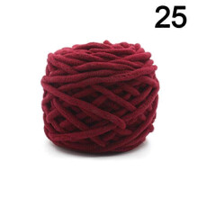 (25) Chunky Wool Yarn Soft Bulky Knitting Wool Roving Yarn Crochet Scarf Blanket DIY