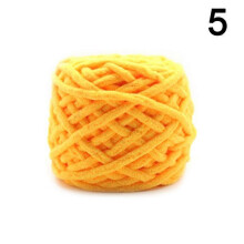 (05) Chunky Wool Yarn Soft Bulky Knitting Wool Roving Yarn Crochet Scarf Blanket DIY