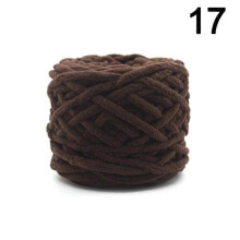 (17) Chunky Wool Yarn Soft Bulky Knitting Wool Roving Yarn Crochet Scarf Blanket DIY