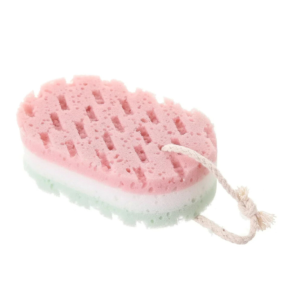 Bath Body Scrubber Soft Shower Exfoliating Sponge for Gentle Full Body Massage and Daily Refresh
