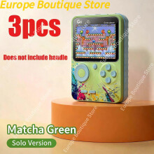 (single Green 3pcs) handheld retro game console new two player FC handheld console classic Little Overlord mini mini childhood nostalgic version