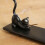 Räucherstäbchenhalter,-Goldene Katze, schwarze Basis 6