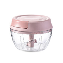 (pink) Garlic Press Manual Chopper Blue M - Handheld Garlic Crusher for Easy Chopping and Stirring, Durable Design