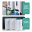 Professional Garbage Bag Dispenser for 4Pcs Plastic Trash Bags 3