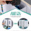 Professional Garbage Bag Dispenser for 4Pcs Plastic Trash Bags 5