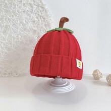(red) Winter Knitted Beanie Hat Halloween Baby Hat Cute Baby Pumpkin Hat Boys Girls