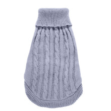 Pet Sweater For Cats, Warmth And Cozy Acrylic Yarn Sleeveless Design Classic Designs Turtleneck Knitted Dog Winter Clothes Easy To Put On (1PCS)