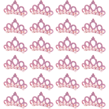 Reusable Pet Grooming Accessories, Pearl Material Crown Shape Pet Hair Clip for Pet Beauty, Add Charm to Your Pet's Occasions with Adjustable Crown