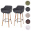 2er-Set Barhocker Vaasa T381, Barstuhl Tresenhocker 7