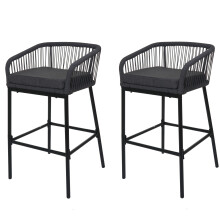 Tabouret de bar MCW-O22 (lot de 2)