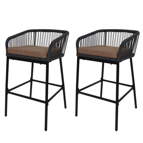 Tabouret de bar MCW-O22 (lot de 2)