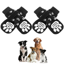 Comfortabele antislipsokken voor huisdieren, geschikt voor gebruik binnenshuis. Antislipsokken voor honden met goede grip, beschermen de poten tegen