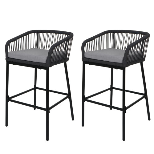 Tabouret de bar MCW-O22 (lot de 2)