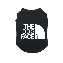 Roupa aconchegante de algodão para cães, peça multifuncional para o seu pet. Camiseta regata macia de algodão para cães, pré-encolhida para um