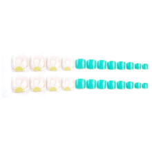 Artificial Toe Nails Glossy No Polish Reusable Press On Toenails Durable Salon Quality Waterproof Long Lasting Easy Application Lightweight Natural F