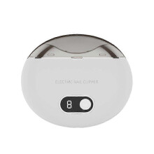 (white) Electric Nail Clippers Thick Nails Nail Trimmer Cutter USB Rechargeable