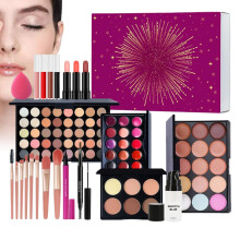 Makeup Set for Women and Girls with Eyeshadow Palette, Lip Gloss, Brush, LongLasting Shades