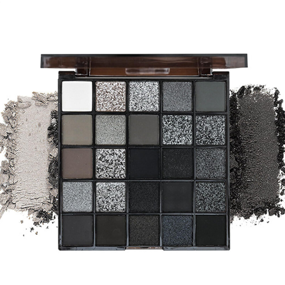 Smoky Eyeshadow Palette 25 Color Matte and Shimmer Long Lasting Pigment for Beginners