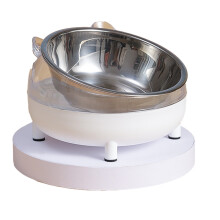 Futterständer aus Acryl mit herausnehmbaren Näpfen, stilvolles Design für jedes Zuhause, stabile Konstruktion für sicheren Stand beim Füttern,