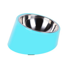 Comedero inclinado estéril para mascotas, con cuenco de goma desmontable para perros que garantiza la estabilidad e higiene de sus queridas mascotas.