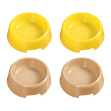 Soluciones de alimentación para mascotas, comederos de plástico para perros y gatos, perfectos para pienso y agua, diseño fácil de usar para un