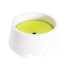 Bebedero antiderrame para mascotas con disco flotante y plato autoajustable para agua limpia y fresca para perros y gatos pequeños y medianos (740